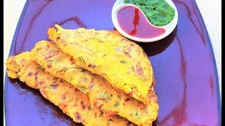 Zucchini Pancake - easy breakfast recipe