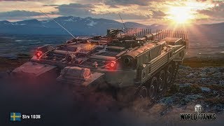 STRV 103B на Фьердах.  Концовка которую не ожидал никто.