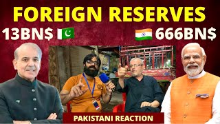 INDIAN FOREIGN RESERVES MORE THAN 670 BILLION DOLLARS WHILE PAKISTAN HAS ONLY 13 BILLION DOLLARS ||