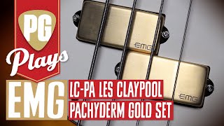 Primus' Les Claypool Signature EMG Pachyderm Gold Pickups Demo | PG Plays