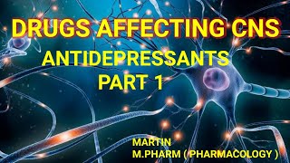 Antidepressants #Drugs affecting central nervous system