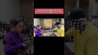 10 Años y juega así al ajedrez #ajedrez #chess