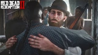 Red Dead Redemption 2 - Артур возвращается к банде | Милтон с пинкертонами нападают на лагерь