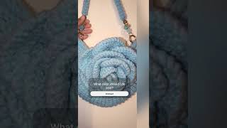 Huge Flower Crochet Purse #jeansyveral #crochet #easycrochet #crochettutorial