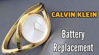 Calvin Klein Ladies Watch Battery Replacement