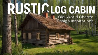 Rustic Old Log Cabin : Finding Inspiration in Rustic Cabin Interior and Exterior.