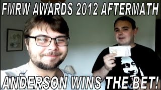 Anderson9132 FINALLY Receives his bet Winnings | 2012 FMRW Awards Aftermath