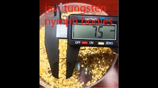 Javi tungsten nymph bodies - GOLD - 1000 pcs