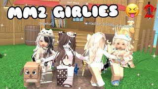 MM2 WITH FANSIES & MADDIEBUILDS!!!