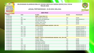 🏅✨ 0309 SESI PAGI - Kejohanan Olahraga Majlis Sukan Sekolah Kedah Kali Ke-64 Tahun 2024✨🏅