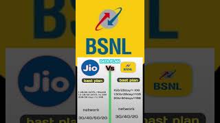 Jio vs BSNL recharge plan 2024