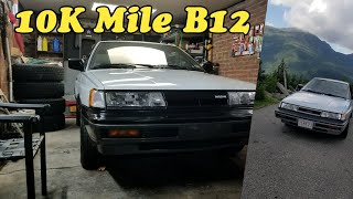 Buying a Mint 1987 Nissan Sentra SE Sport Coupe B12 | 9hr Trip in 1990 Nissan Sentra XE + Hoonage