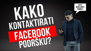 Kako kontaktirati FACEBOOK podršku? *korak po korak