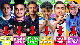 NoFear Getting Hate🥺|Cr7 Horaa About NoFear |PMSL Date Changed |Bipul Fake Casting |Mr Junior Record