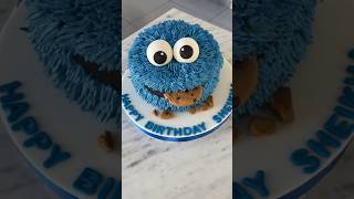 C is for cookie 🍪 #cookiemonstercake #cake #birthday #muscat #oman