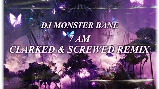 Playboi Carti 7AM AdrianRemix Chopped DJ Monster Bane Clarked Screwed Cover