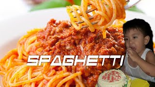 HOW TO COOK SPAGHETTI | WITH FRIED CHICKEN