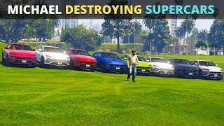 Michael Destroying Lamborghini Urus #Shorts#youtubeshorts