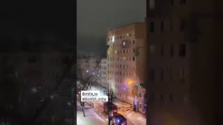 Пажар у Оршы насупраць КДБ. Пожар напротив КГБ