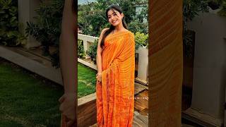 Recreating rashmika sarees #shorts #rashmika #rashmikamandanna #haul #subscribe