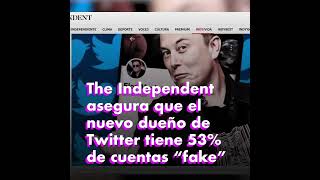 ¿Elon Musktiene 53%de seguidores falsos en Twitter?