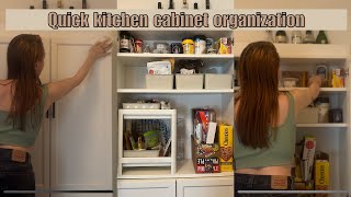 Quick, realistic kitchen cabinet clean-out. Holiday rant!