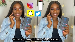 WHAT'S ON MY IPHONE 12 PRO MAX?