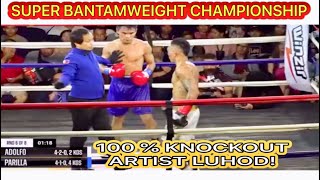 PAANO LUMUHOD ANG 100% KNOCK OUT ARTIST! PBF SUPER BANTAMWEIGHT CHAMPIONSHIP