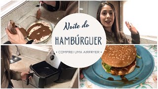 Noite do hambúrguer 🍔 Recebendo visitas + Limpeza noturna na cozinha