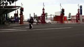 Kenn's and Drew's Video of an unusual bike in Auckland, New Zealand 12-2013