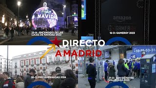 Encendido Luces de Navidad | Gamergy | San Silvestre Vallecanas| Pre-campadas 2024(Directo a Madrid)