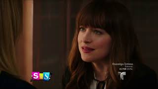 Fifty Shades Freed Film  Interview for  Suelta La Sopa