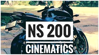 Adrenaline Unleashed: Pulsar NS200 2018 Cinematic Shots | Riding in Style with DSG Jacket