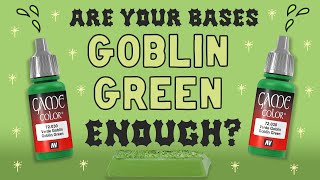 The ULTIMATE Goblin Green basing guide!