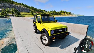 Old Suzuki Samurai Driving in Italy Countryside | BeamNG.drive (Gamepad Gameplay)