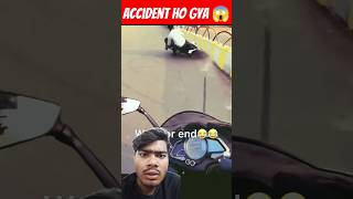 Accident ho gya bhai #chhapri #rider #reaction #vs701  #accident #kawasaki  #rider #ninja #biker