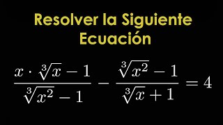 Más Fácil de lo que Parece | Resolver Ecuaciones