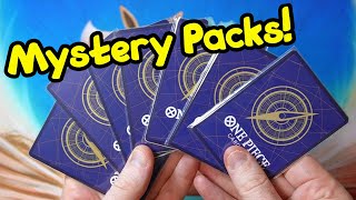 One Piece TCG Opening Some Vending Machine Mystery Packs!