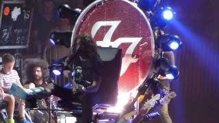 “Guitar Solo Using Cast on Foot & Outside” Foo Fighters@Susquehanna Bank Camden, NJ 7/13/15