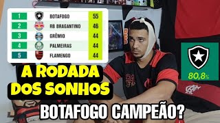 FLAMENGUISTA REAGE A BOTAFOGO COM 80% DE CHANCE PARA SER CAMPEÃO DO BRASILEIRÃO 2023