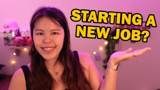 Tips on What To Do When Starting a NEW CORPORATE JOB on The Right Foot | CAREER ADVICE 2022 HYBRID