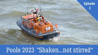 Model is a timely tribute - Poole 2023 Episode 3  "Shaken…not stirred" Model Lifeboat in heavy seas