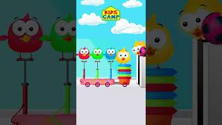 🌈 Learn Colors For Kids - Lucky Ducky Educational Videos #shorts #learncolors