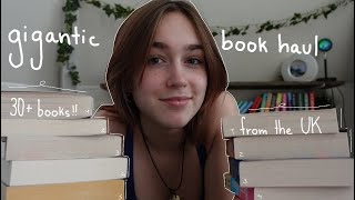 a gigantic UK book haul (30+ books...)