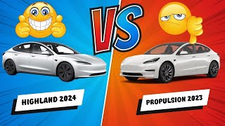 TESLA MODEL 3 HIGHLAND contre MODEL 3 2023 - LES POINTS POSITIFS DE LA NOUVELLE VERSION