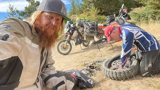 Losing My Motorcycle on the Backcountry Discover Route- (Full Series)