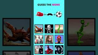 Guess The Meme By Emoji Challenge | Meme Songs 2023 #shorts