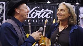 Allen Hinds Interview at the Xotic Guitars and Effects Booth - NAMM 2020