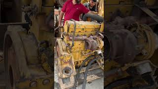 Caterpillar C9 engine floor start!!!