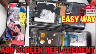 How to change a80 screen replacement easy trick #uhphonefixer #howtofix